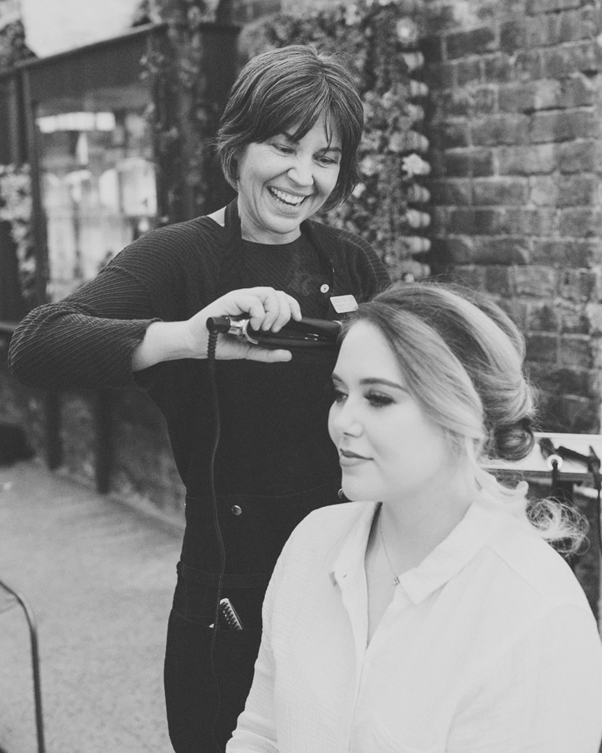 A quiet moment inside the studio