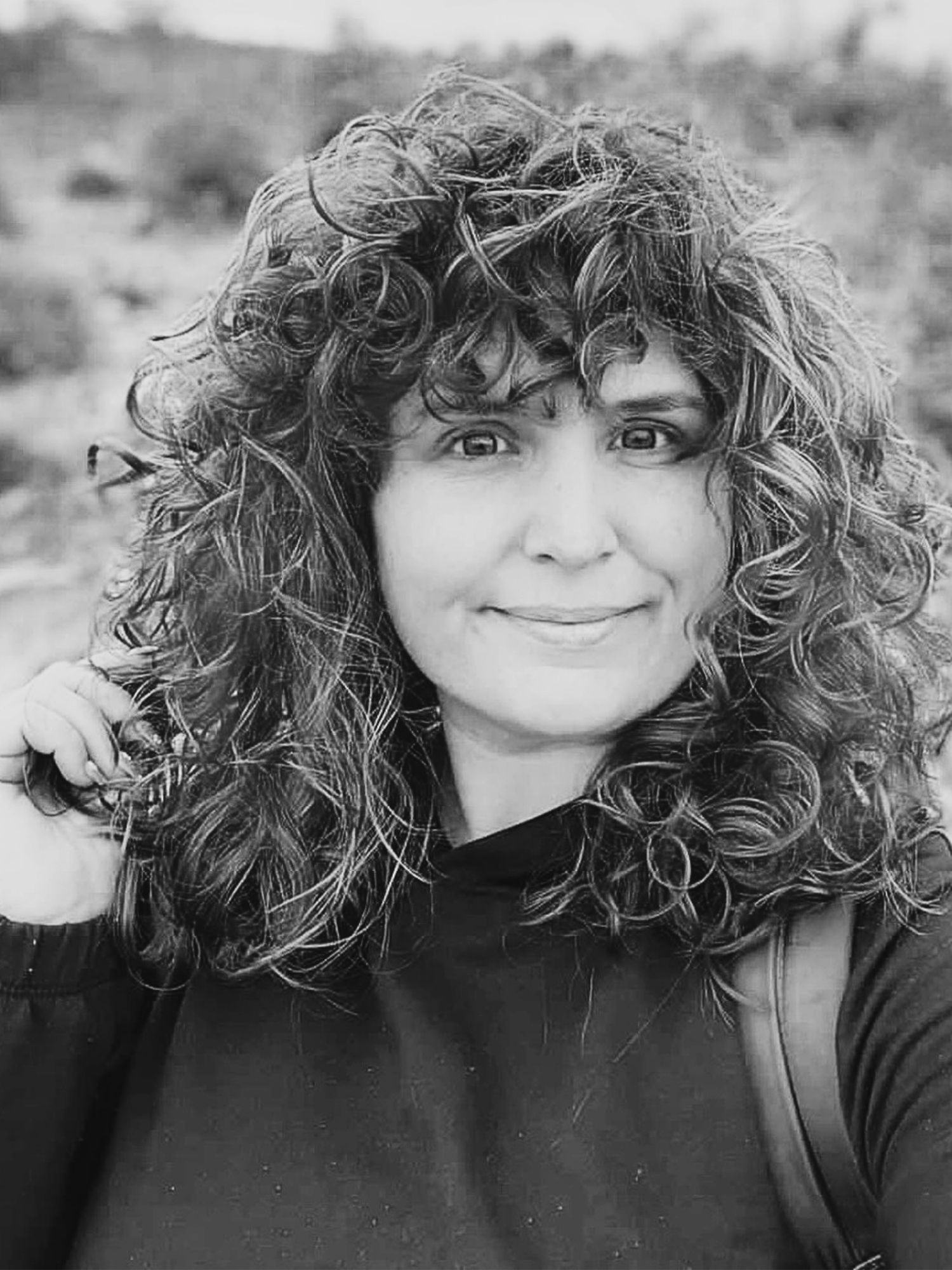 Another close detail of haircutting in the studio