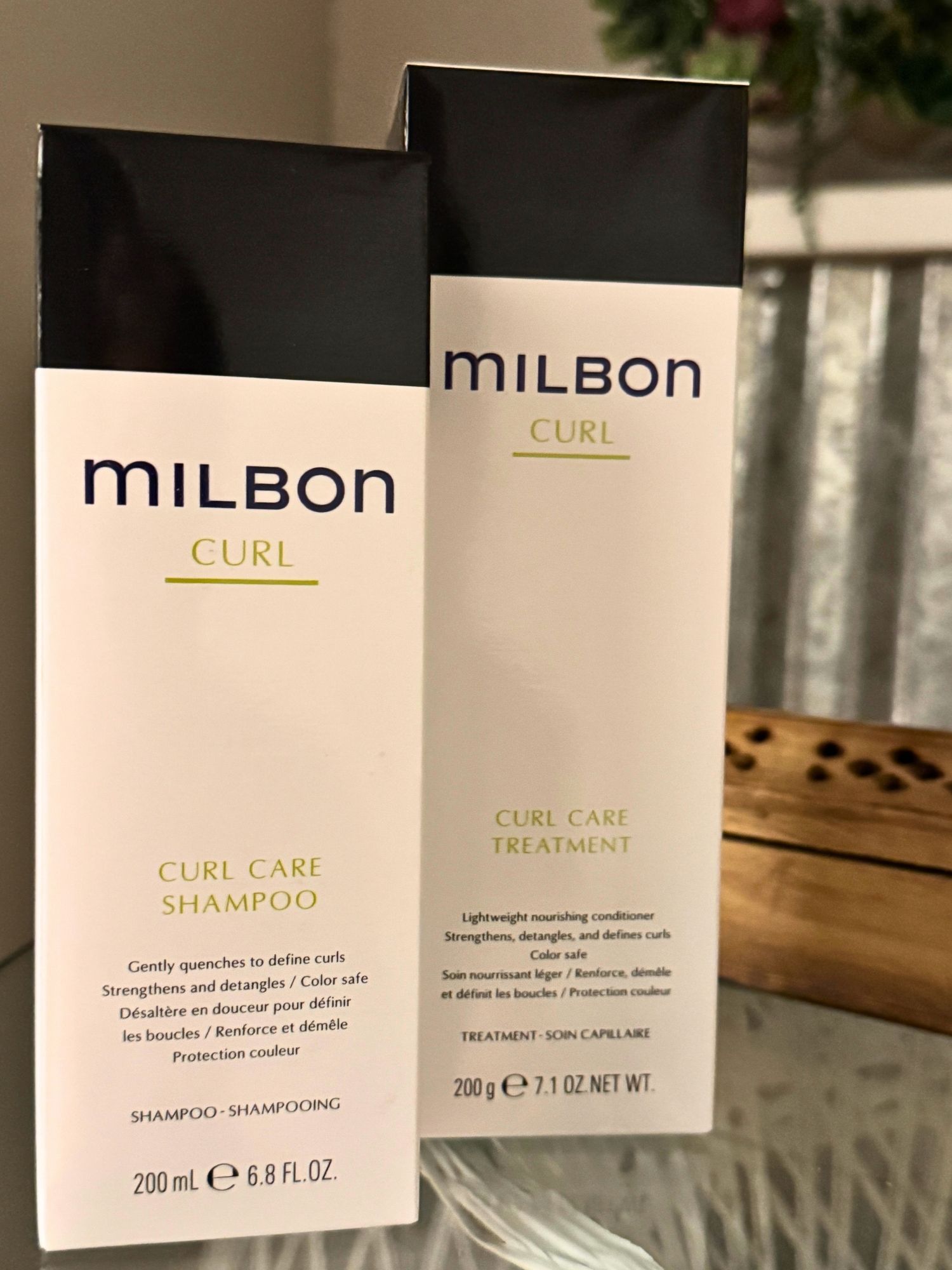 Haircare detail from the studio collection